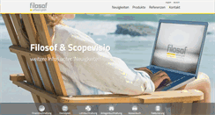 Desktop Screenshot of filosof.de