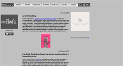 Desktop Screenshot of filosof.cz