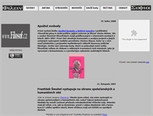 Tablet Screenshot of filosof.cz